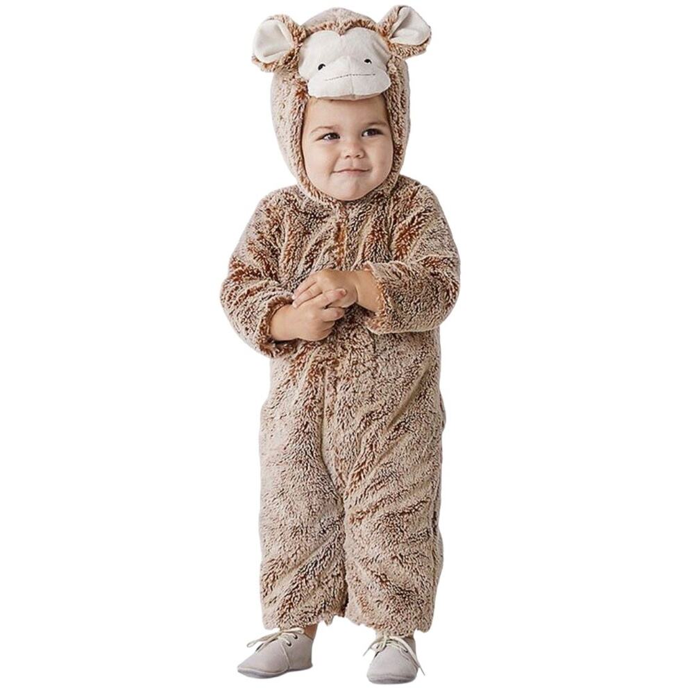 NWT Pottery Barn Kids Baby Monkey Halloween Costume 12-24 Months Plush PBK 2018